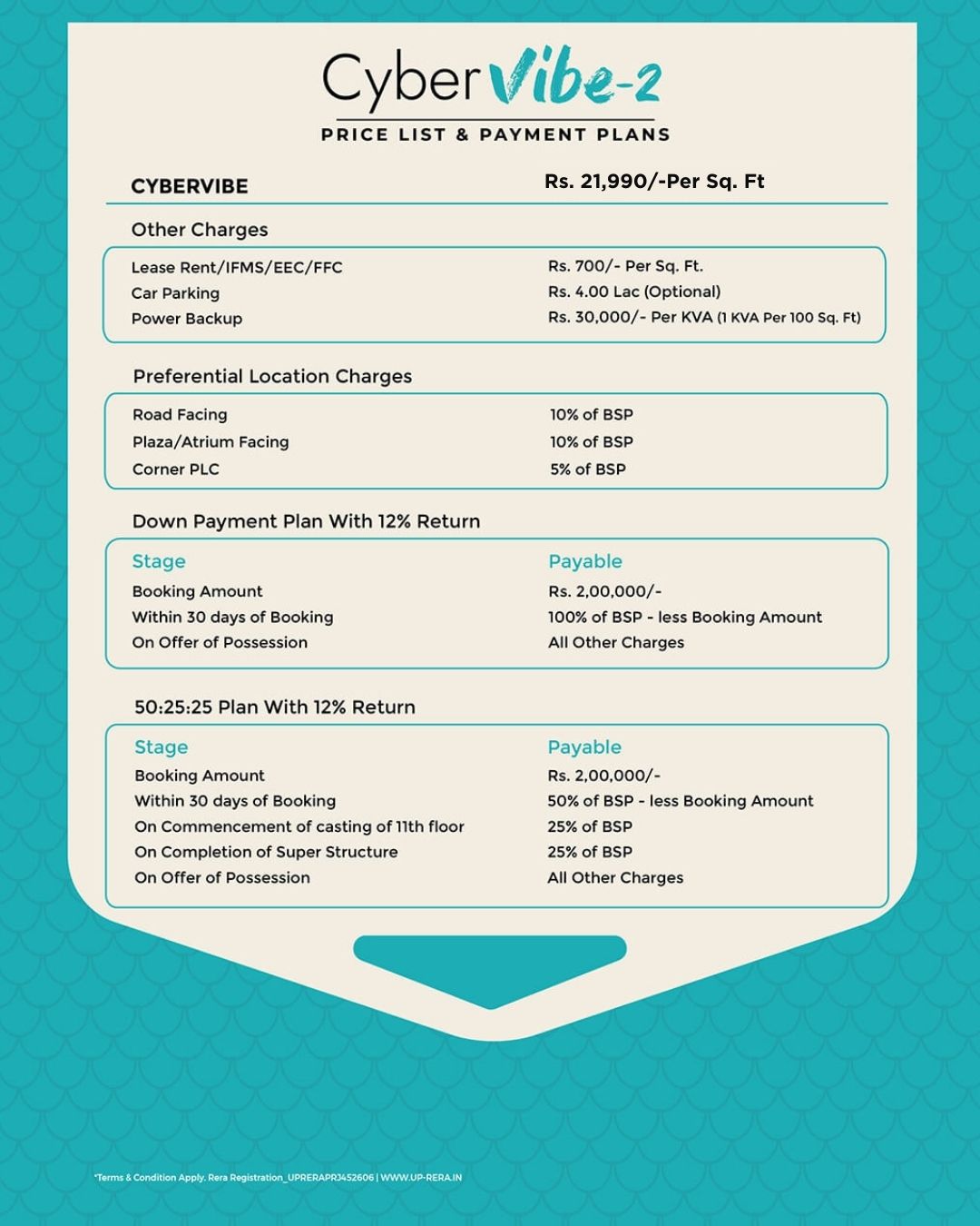 Cyber Vibe 2 Pricelist